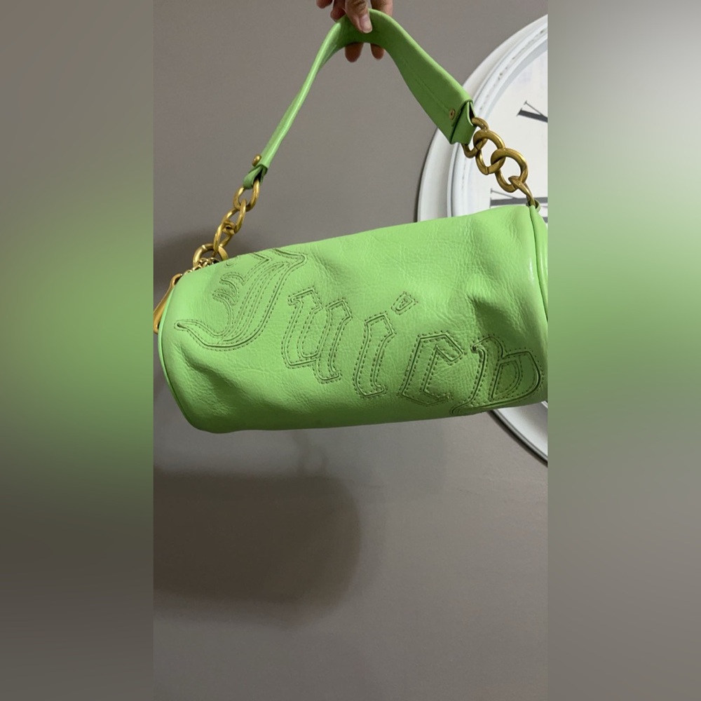 Vintage Green Juicy Couture Barrel Bag